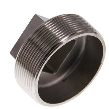 Stopfen R2 1/2'' Edelstahl mit Außenvierkant 16bar (224.8psi)