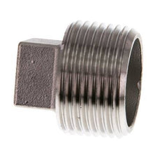 Stopfen R1'' aus Edelstahl mit Außenvierkant 16bar (224.8psi)