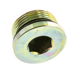 Stopfen UN 1-5/16''-12 Stahl NBR mit Innensechskant 400bar (5620.0psi)