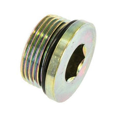 Stopfen UN 1-5/16''-12 Stahl NBR mit Innensechskant 400bar (5620.0psi)
