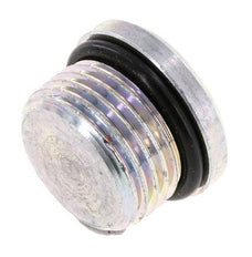 Plug UNF 3/4INCH-16 Steel NBR with Internal Hex 630bar (8851.5psi) [2 Pieces]