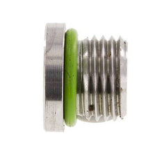 Stopfen UNF 1/2''-20 Edelstahl FKM mit Innensechskant 630bar (8851,5psi)