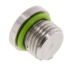 Stopfen UNF 1/2''-20 Edelstahl FKM mit Innensechskant 630bar (8851,5psi)