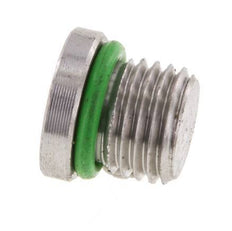 Stopfen UNF 7/16''-20 Edelstahl FKM mit Innensechskant 630bar (8851,5psi)