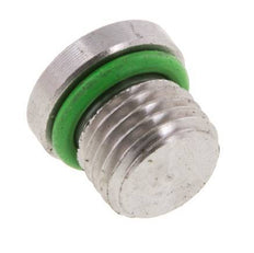 Stopfen UNF 7/16''-20 Edelstahl FKM mit Innensechskant 630bar (8851,5psi)