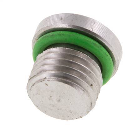 Stopfen UNF 7/16''-20 Edelstahl FKM mit Innensechskant 630bar (8851,5psi)