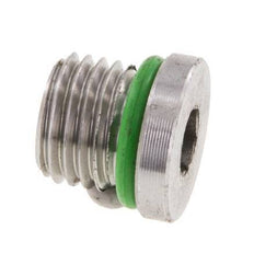 Stopfen UNF 7/16''-20 Edelstahl FKM mit Innensechskant 630bar (8851,5psi)