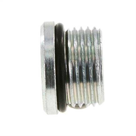 Stopfen UNF 7/8''-14 Stahl NBR mit Innensechskant 630bar (8851,5psi)