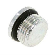 Stopfen UNF 7/8''-14 Stahl NBR mit Innensechskant 630bar (8851,5psi)