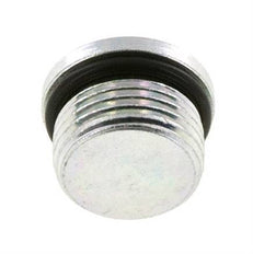 Stopfen UNF 7/8''-14 Stahl NBR mit Innensechskant 630bar (8851,5psi)