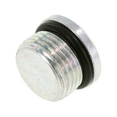 Stopfen UNF 7/8''-14 Stahl NBR mit Innensechskant 630bar (8851,5psi)