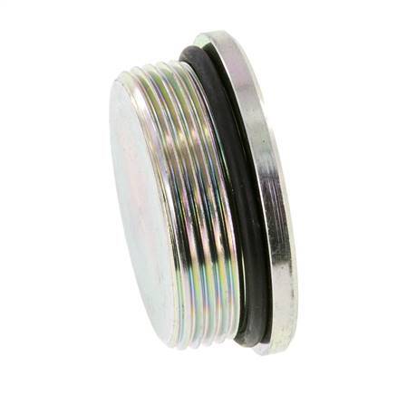 Stopfen UN 1-7/8''-12 Stahl NBR mit Innensechskant 250bar (3512.5psi)