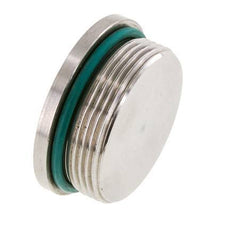 Stopfen UN 1-7/8''-12 Edelstahl FKM mit Innensechskant 250bar (3512.5psi)