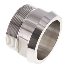 DIN 11851 Sanitärverschraubung (Molkerei) 86mm Konus x G2 1/2 Zoll Außengewinde aus Edelstahl