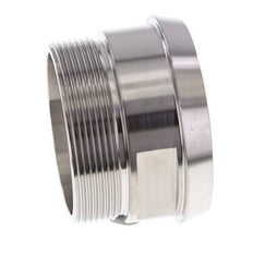 DIN 11851 Sanitärverschraubung (Molkerei) 86mm Konus x G2 1/2 Zoll Außengewinde aus Edelstahl