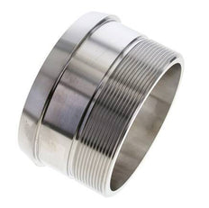 DIN 11851 Sanitary (Dairy) Fitting 121mm Cone x G4 inch Male Stainless Steel