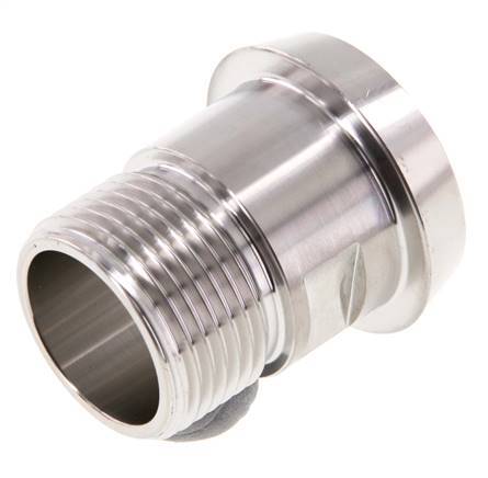 DIN 11851 Sanitary (Dairy) Fitting 44mm Cone x G1 inch Male Stainless Steel