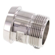 DIN 11851 Sanitärverschraubung (Molkerei) 50mm Konus x G1 1/4 Zoll Außengewinde aus Edelstahl