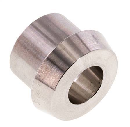 Sanitary (Dairy) Fitting 22mm Cone x 17.2mm Weld End Stainless Steel