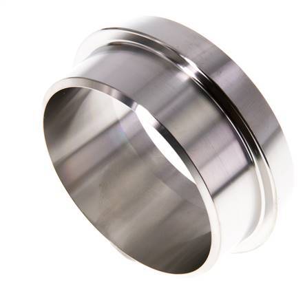 Sanitärfitting (Molkerei) 68mm Konus x 60,3mm Schweißende Edelstahl