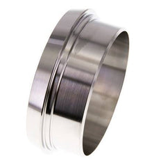 Sanitärfitting (Molkerei) 100mm Konus x 88,9mm Schweißende Edelstahl