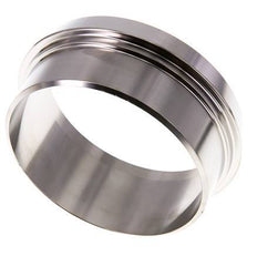 Sanitärfitting (Molkerei) 100mm Konus x 88,9mm Schweißende Edelstahl