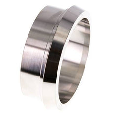 Sanitärfitting (Molkerei) 100mm Konus x 88,9mm Schweißende Edelstahl