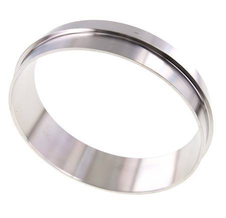 Sanitärfitting (Molkerei) 176mm Konus x 168,3mm Schweißende Edelstahl