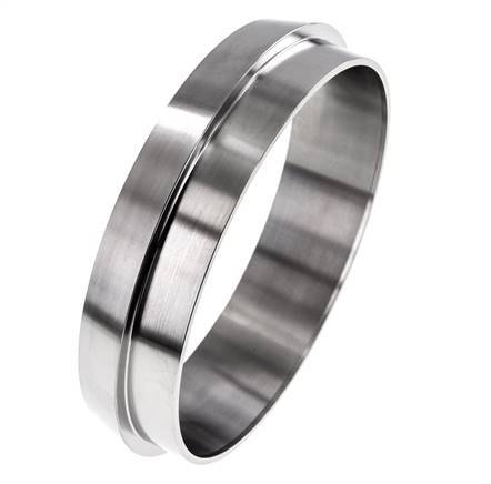 Sanitärfitting (Molkerei) 150mm Konus x 139,7mm Schweißende Edelstahl