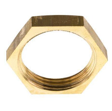 Lock Nut G1'' Brass [2 Pieces]