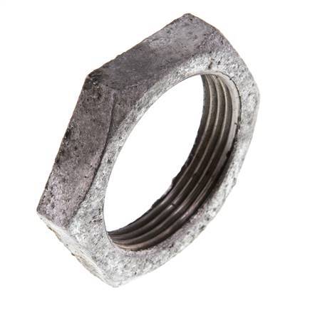 Lock Nut Rp1 1/2'' Malleable Cast Iron [2 Pieces]