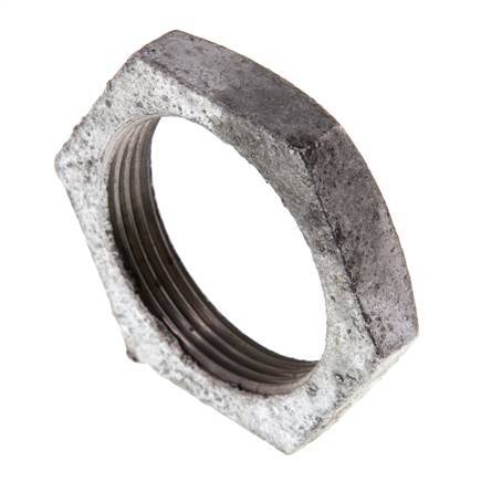 Lock Nut Rp1 1/2'' Malleable Cast Iron [2 Pieces]