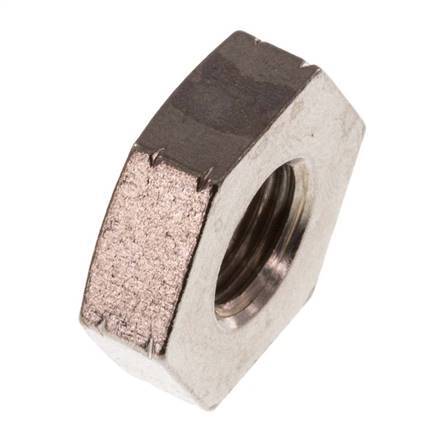 Lock Nut Rp1/8'' Stainless Steel [5 Pieces]