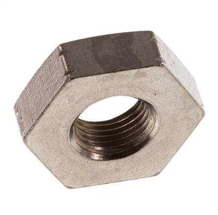 Lock Nut Rp1/8'' Stainless Steel [5 Pieces]