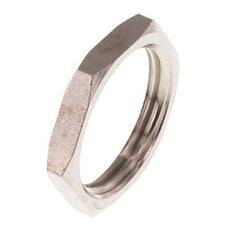 Lock Nut G1'' Nickel Plated Brass [2 Pieces]