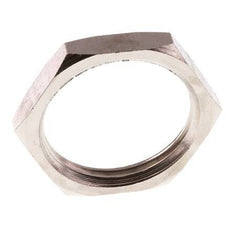 Lock Nut G1'' Nickel Plated Brass [2 Pieces]