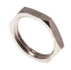 Lock Nut G1'' Nickel Plated Brass [2 Pieces]
