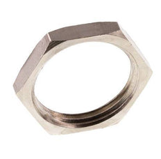 Lock Nut G3/4'' Nickel Plated Brass [5 Pieces]