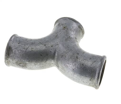 Tee Fitting Rp1 1/4'' Female Malleable cast iron 25bar (351.25psi)