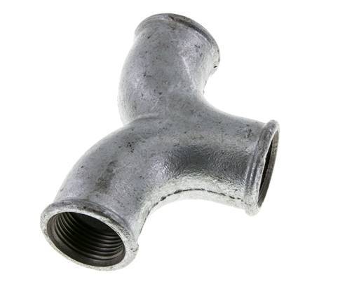 T-Stück Rp1'' Weiblich Temperguss 25bar (351.25psi)