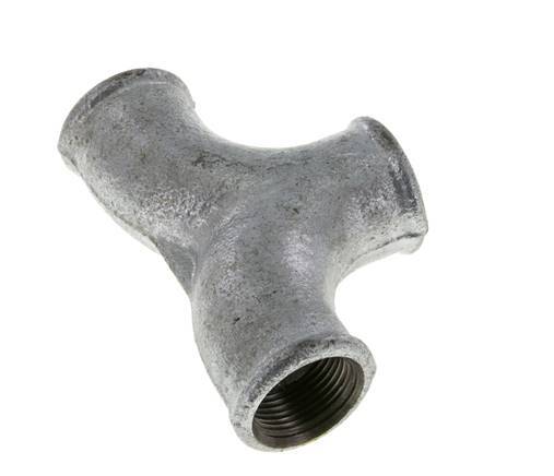 T-Stück Rp3/4'' Innengewinde Temperguss 25bar (351.25psi)