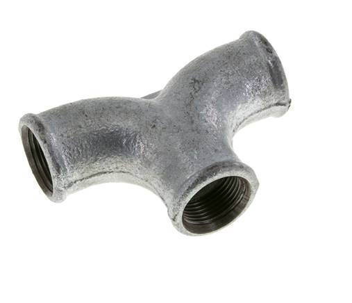 T-Stück Rp3/4'' Innengewinde Temperguss 25bar (351.25psi)