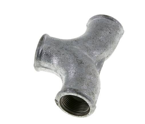 T-Stück Rp3/4'' Innengewinde Temperguss 25bar (351.25psi)