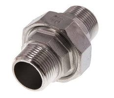 Gerade Verschraubung R1'' Edelstahl Flachdichtung PTFE 16bar (224.8psi)