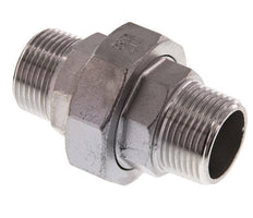 Gerade Verschraubung R1'' Edelstahl Flachdichtung PTFE 16bar (224.8psi)