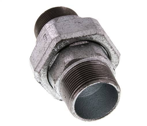 Union Straight Connector R1 1/2'' Gusseisen Flachdichtung 25bar (351.25psi)