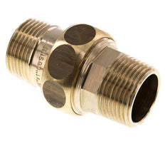 Gerade Verschraubung R1'' Messing Flachdichtung Centellen 16bar (224.8psi)