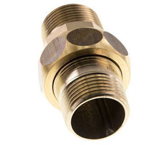 Gerade Verschraubung R1'' Messing Flachdichtung Centellen 16bar (224.8psi)