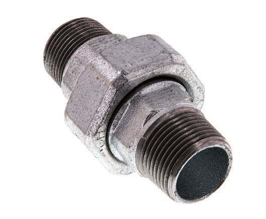 Union Straight Connector R1'' Gusseisen Flachdichtung 25bar (351.25psi)