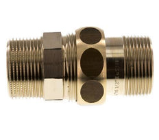 Gerade Verschraubung R1 1/4'' Messing Flachdichtung Centellen 16bar (224.8psi)